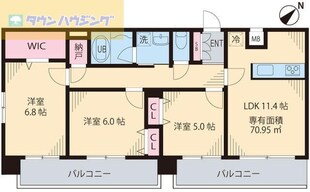 インペリアルパークIIの物件間取画像